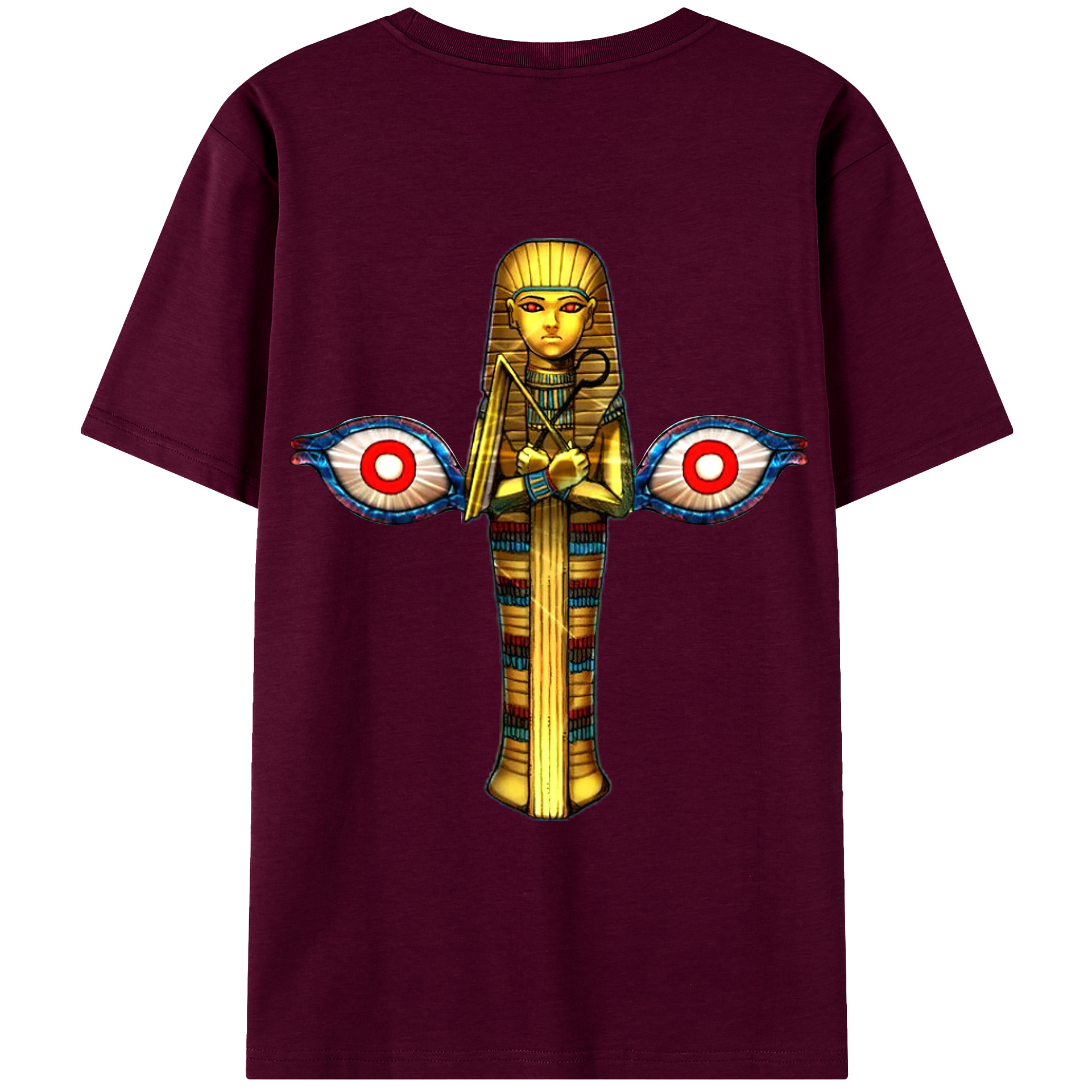 遊☆戯☆王 Yu-Gi-Oh! レディース半袖Tシャツ(バックプリント)